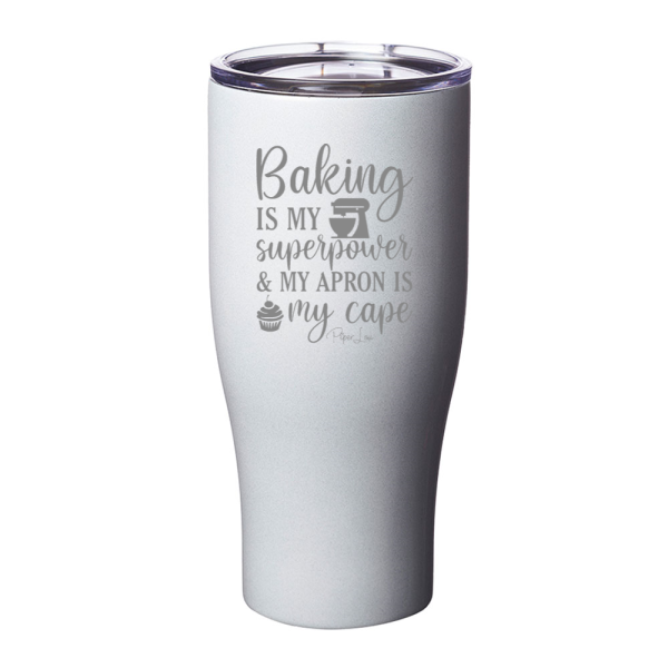 Baking Is My Superpower Laser Etched Tumbler Hot on Sale - Image 4