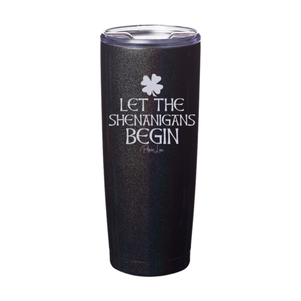 Let The Shenanigans Begin Laser Etched Tumbler Sale - Image 3