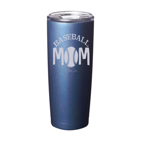 Baseball Mom Laser Etched Tumbler Fashion - Image 4