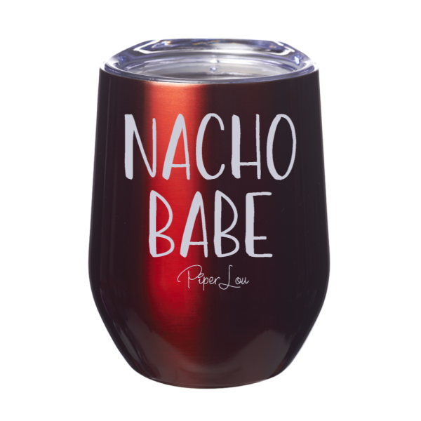Nacho Babe 12oz Stemless Wine Cup Online - Image 4