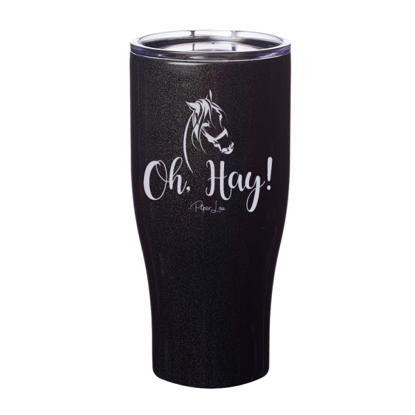 Oh Hay Laser Etched Tumbler Sale - Image 2