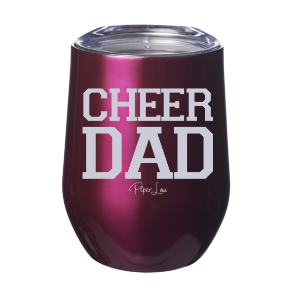 PL | 11583 | Cheer Dad 12oz Stemless Wine Cup For Sale - Image 2