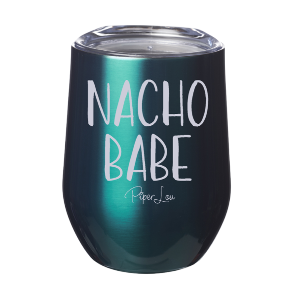 Nacho Babe 12oz Stemless Wine Cup Online - Image 5