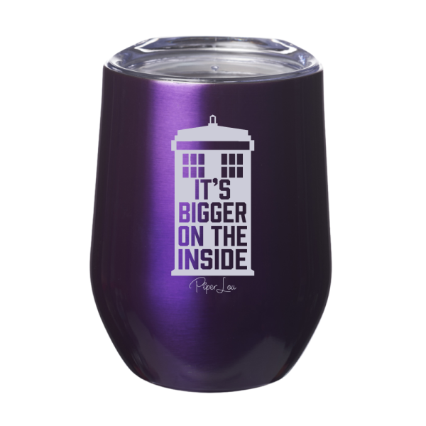 It s Bigger On The Inside Stemless Wine Cup Online Sale - Image 3