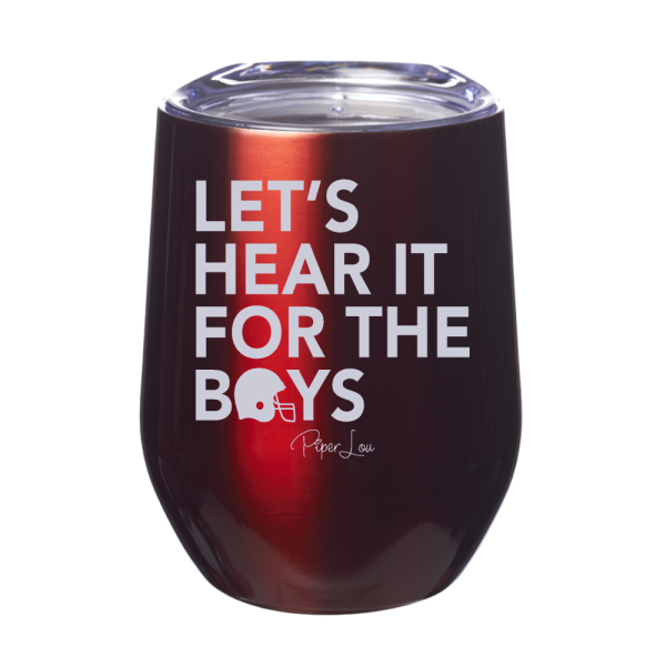 Let s Hear It For The Boys 12oz Stemless Wine Cup Online Sale - Image 4