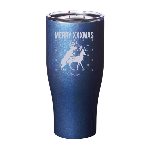 Merry XXXmas Laser Etched Tumbler Online Hot Sale - Image 4