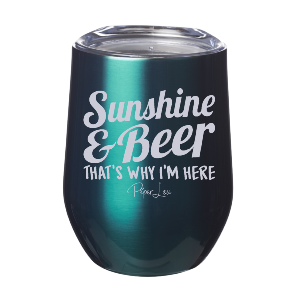 Sunshine And Beer 12oz Stemless Wine Cup on Sale - Image 5