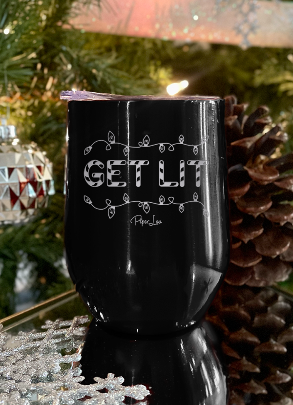 Get Lit 12oz Stemless Wine Cup Online Hot Sale