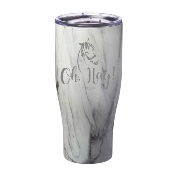 Oh Hay Laser Etched Tumbler Sale - Image 5