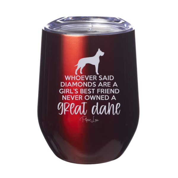 Never Owned A Great Dane 12oz Stemless Wine Cup For Discount - Image 4