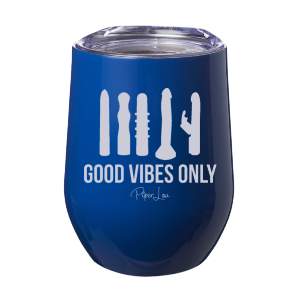 Good Vibes Only 12oz Stemless Wine Cups Hot on Sale