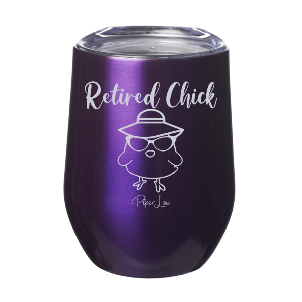 Retired Chick 12oz Stemless Wine Cup Online - Image 3