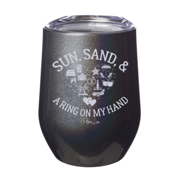 Sun Sand  A Ring On My Hand 12oz Stemless Wine Cup on Sale
