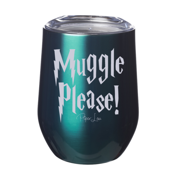 Muggle Please 12oz Stemless Wine Cup Cheap - Image 5