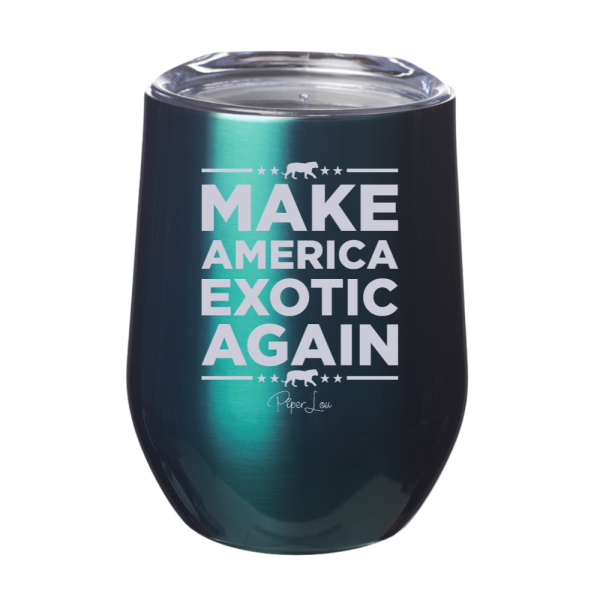 Make America Exotic Again 12oz Stemless Wine Cup Hot on Sale - Image 5
