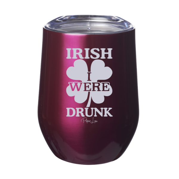 Irish I Were Drunk 12oz Stemless Wine Cup For Sale - Image 3