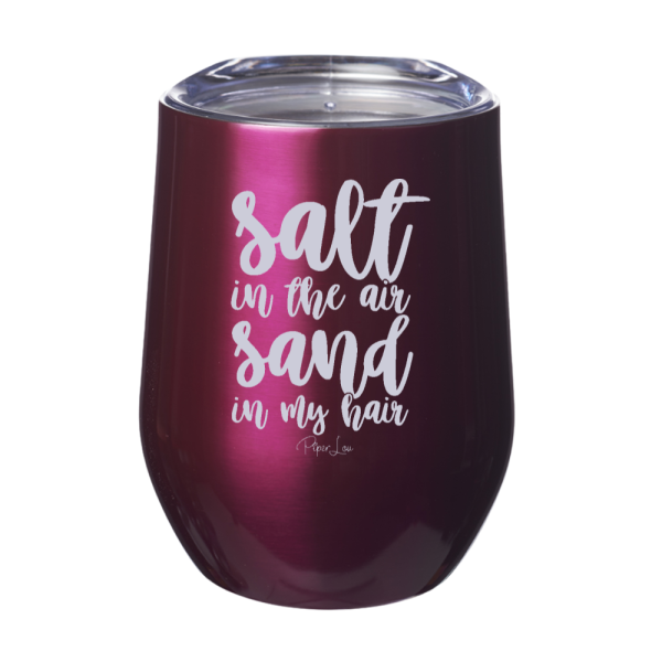 Salt in the Air Sand in My Hair 12oz Stemless Wine Cup Cheap - Image 2