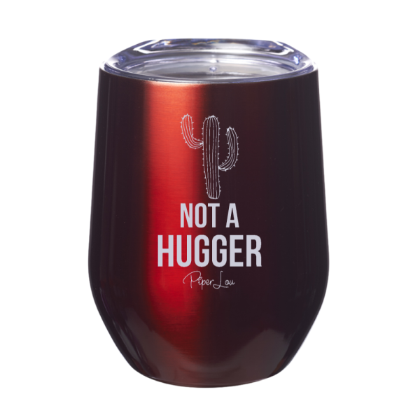 Not A Hugger 12oz Stemless Wine Cup Sale - Image 4