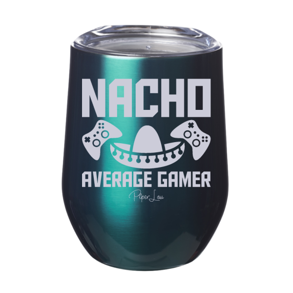 Nacho Average Gamer 12oz Stemless Wine Cup Hot on Sale - Image 5
