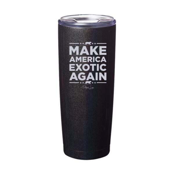 Make America Exotic Again Laser Etched Tumbler For Discount - Image 2