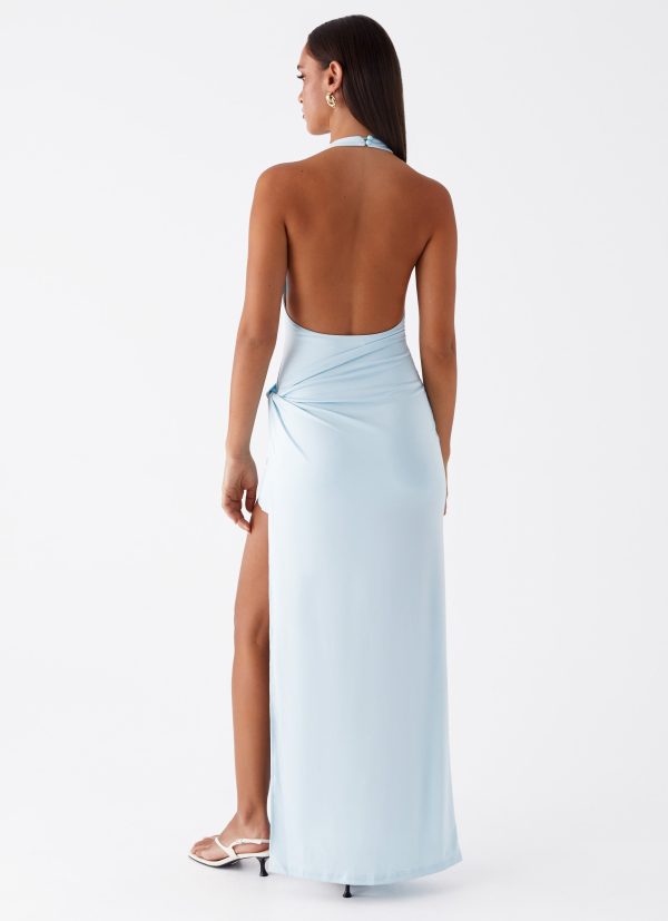 Oceana Maxi Dress - Blue Fashion - Image 3
