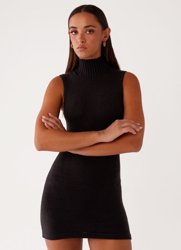 Cece Mini Dress - Black Online Sale - Image 4
