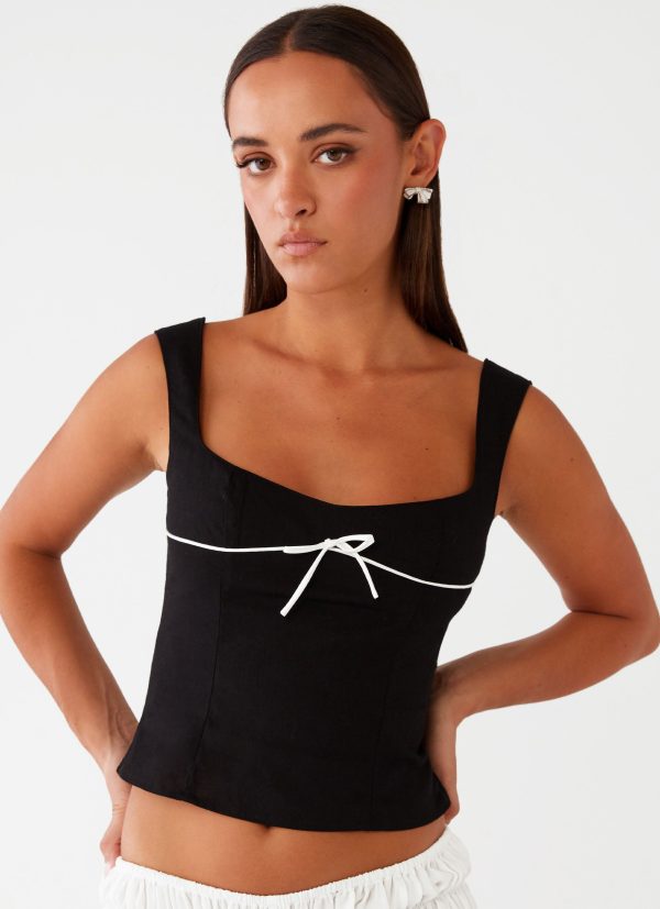 Cadence Top - Black Online Hot Sale - Image 5