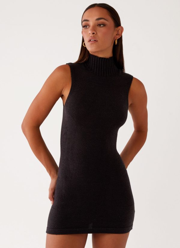 Cece Mini Dress - Black Online Sale - Image 5