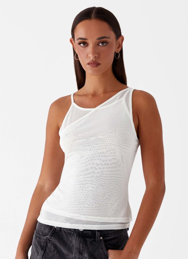 Almost Famous Tank - Off White For Discount