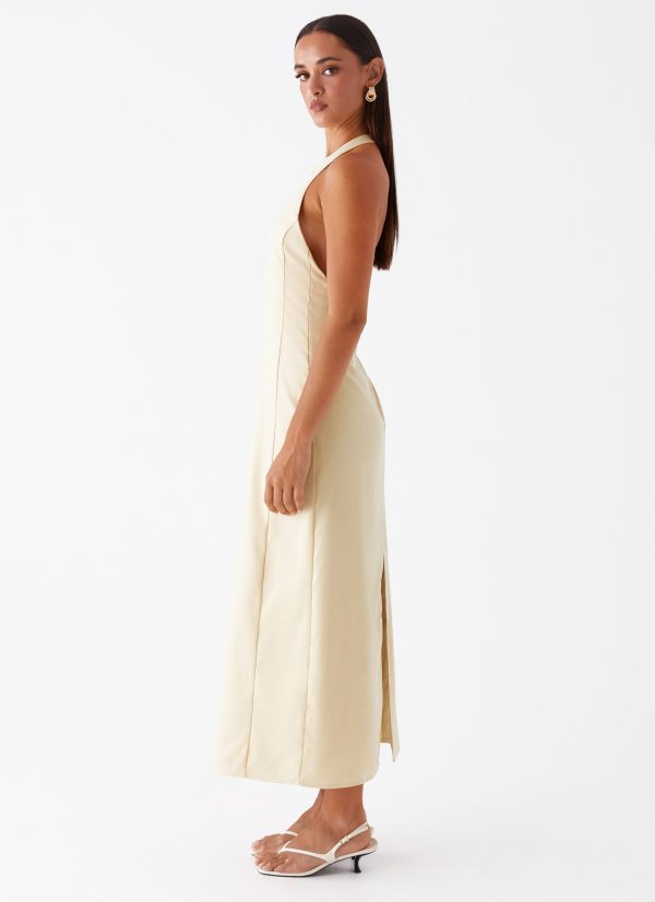 Anita Maxi Dress - Yellow For Sale - Image 3