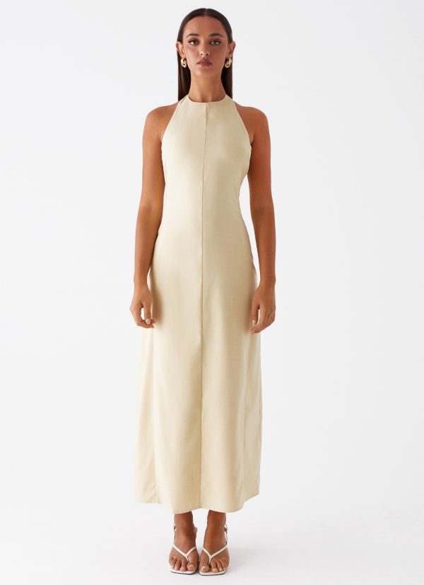 Anita Maxi Dress - Yellow For Sale - Image 2
