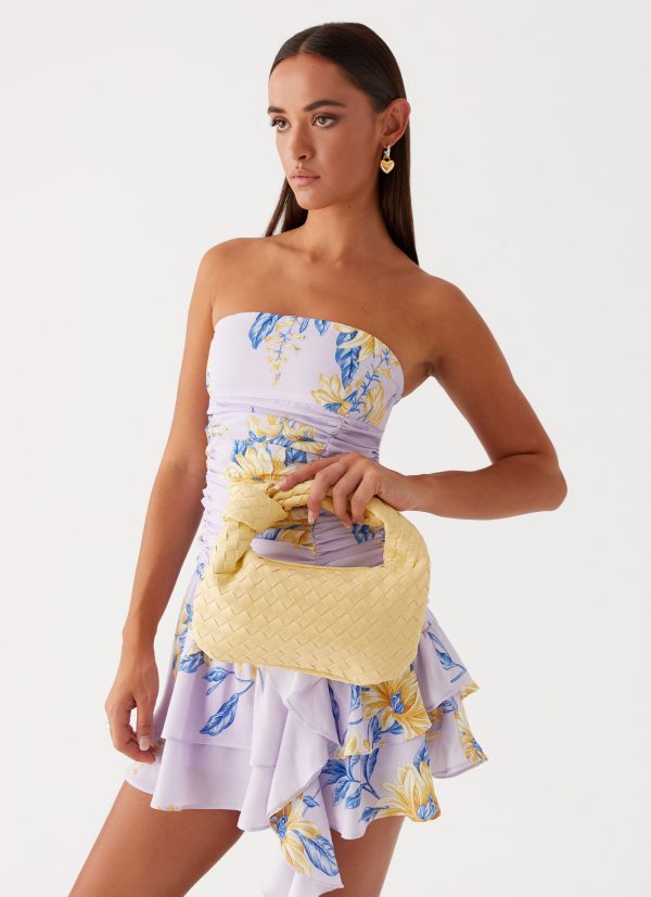 Jamelia Shoulder Bag - Yellow Discount